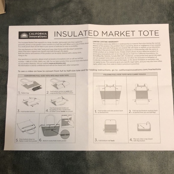 Insulated Market Tote - Picture 8 of 8
